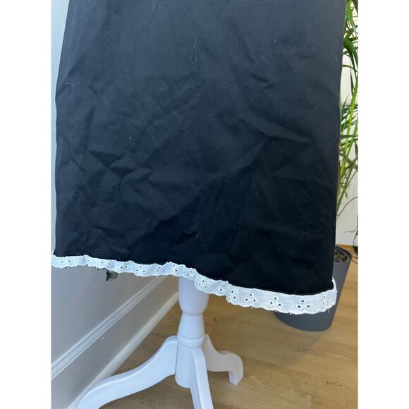 Vintage Eyelet Strapless Dress Collections Paris New York Size 14 - Picture 2 of 7